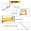 WJFLUCK 15 m Rope Fire Escape Ladder for Adults with Hooks view 2