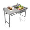 Stainless Steel Kitchen Sink with Faucet view 1