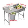 Stainless Steel Kitchen Sink with Faucet view 2
