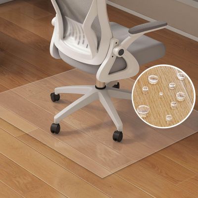 Zhixubah Transparent PVC Chair Mat for Hard Floors, 1.5 mm, 80 x 220 cm