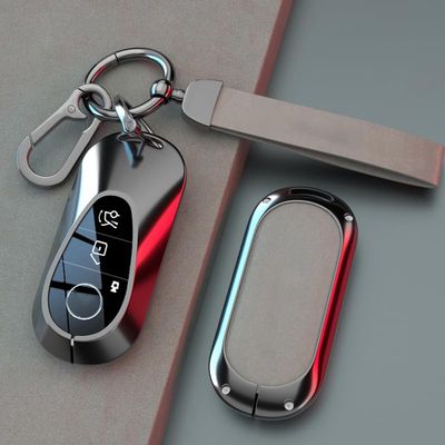birnn Car Key Fob Case for 2023 Mercedes-Benz C260L, C200L, GLC300L, GLC S-Class, S400, EQE