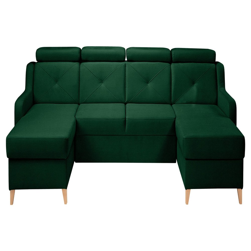 Mirjan24 Enikor U-Shaped Corner Sofa with Sleeper Function and Storage (Kronos 19)