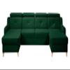 Mirjan24 Enikor U-Shaped Corner Sofa with Sleeper Function and Storage (Kronos 19) view 1