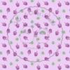 Mr. & Mrs. Panda Grape Pattern Throw Blanket, 130 x 155 cm view 2