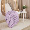 Mr. & Mrs. Panda Grape Pattern Throw Blanket, 130 x 155 cm view 3