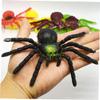 TOYANDONA 5-Piece Halloween Realistic Spider Prank Toy Set, Black Spider Figures view 2