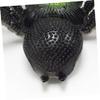 TOYANDONA 5-Piece Halloween Realistic Spider Prank Toy Set, Black Spider Figures view 3