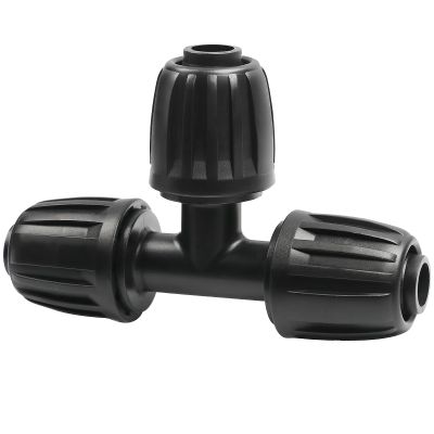 TTioDri 13-Piece 1/2-Inch Barbed T Fittings for Drip Irrigation Tubing