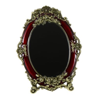 MAGICLULU Vintage Tabletop Makeup Mirror for Bedroom and Dresser