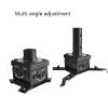 Universal Projector Ceiling/Wall Mount, ±15° Tilt, 360° Rotation, Height-Adjustable, Black, Size 35-5 view 2