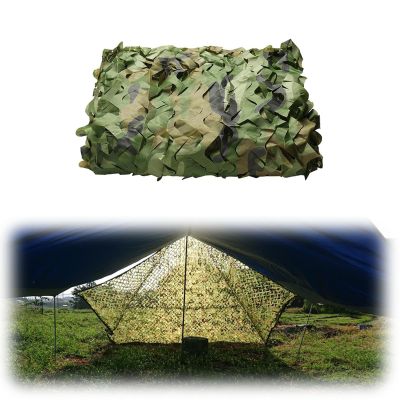 Becool fish 6x8 m Camping Camouflage Net, 9x9 m Hunting Camouflage Net, 10x15 m Hunting-Themed Party Decoration, Forest Shade Net (Color: Jungle, Size: 1.5x20 m)