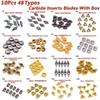 Carbide Inserts for CNC Lathe, CCMT09T304 VP15TF, 10-Piece Set view 4