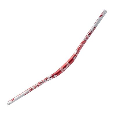 Aluminum Bicycle Handlebar, 31.8 mm x 780 mm, Rigid Riser Bar, 355 g, Red