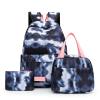 Pin Collector Backpack for Girls, School Backpack, Galaxy, Laptop and Book Bag, Insulated Lunch Bag, Wallet, Teenagers, Boys and Children, 30-Can Backpack, One Size view 1