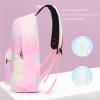 Pin Collector Backpack for Girls, School Backpack, Galaxy, Laptop and Book Bag, Insulated Lunch Bag, Wallet, Teenagers, Boys and Children, 30-Can Backpack, One Size view 3