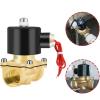 Normally Closed Electric Solenoid Valve, BSP 1/4"–1", DN8/10/15/20/25/50, Pneumatic, 12V/24V/220V, Copper Body view 2