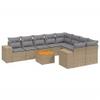 Rantry 10-Piece Outdoor Sleeper Sofa Set view 2