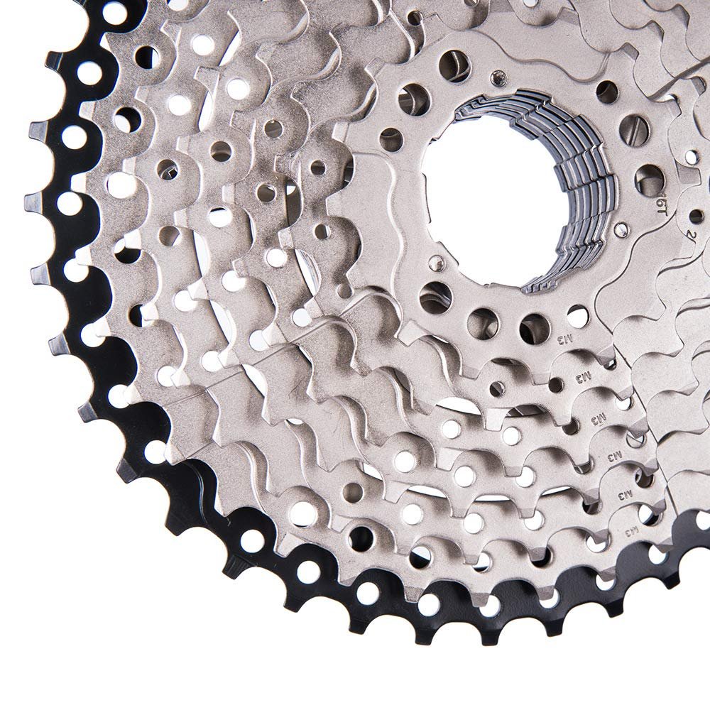CAFFEN 9-Speed 11–40T Mountain Bike Freewheel Cassette