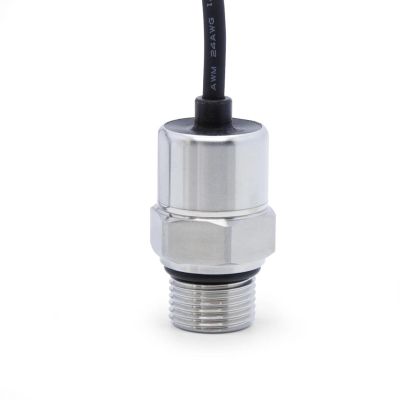 Water, Oil, Fuel, Gas and Air Pressure Sensor, G3/8-19, 5–12 V, 0.5–4.5 V, 0–30 bar, Optional Transducer