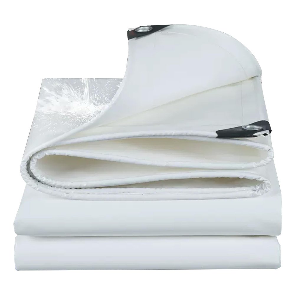 Waterproof Heavy-Duty Tarp, 3 m x 4 m, White (Size: 1.5 x 5 m)