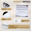 Waterproof Heavy-Duty Tarp, 3 m x 4 m, White (Size: 1.5 x 5 m) view 2