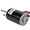 12/24 V 30 W DC Brushed Gear Motor, 3,500/7,000 RPM, CW/CCW view 3