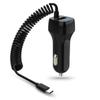Car Charger Cable Compatible with Samsung Galaxy A56/A36/A26/A16/A06, USB-C, 3.1A/15W, Dual Charger, Black, Galaxy A15 view 1