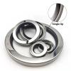 1-Pc. Stainless Steel PTFE Double-Lip Shaft Oil Seal, 45 × 70 × 12 mm view 4