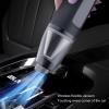 Asixxsix Handheld Vacuum, 2 Adjustable Modes, 13,000 Pa and 22,000 Pa, Cordless, Compact and Portable, Durable Construction, for Home and Car Cleaning view 4
