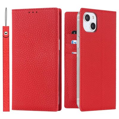 Belzsxy Samsung Galaxy S10 Leather Flip Case with RFID Protection, Card Slots and Stand, Red