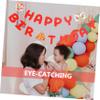 Hohopeti 1-Set Happy Birthday Banner with Festive Lion Design view 3
