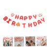 Hohopeti 1-Set Happy Birthday Banner with Festive Lion Design view 4