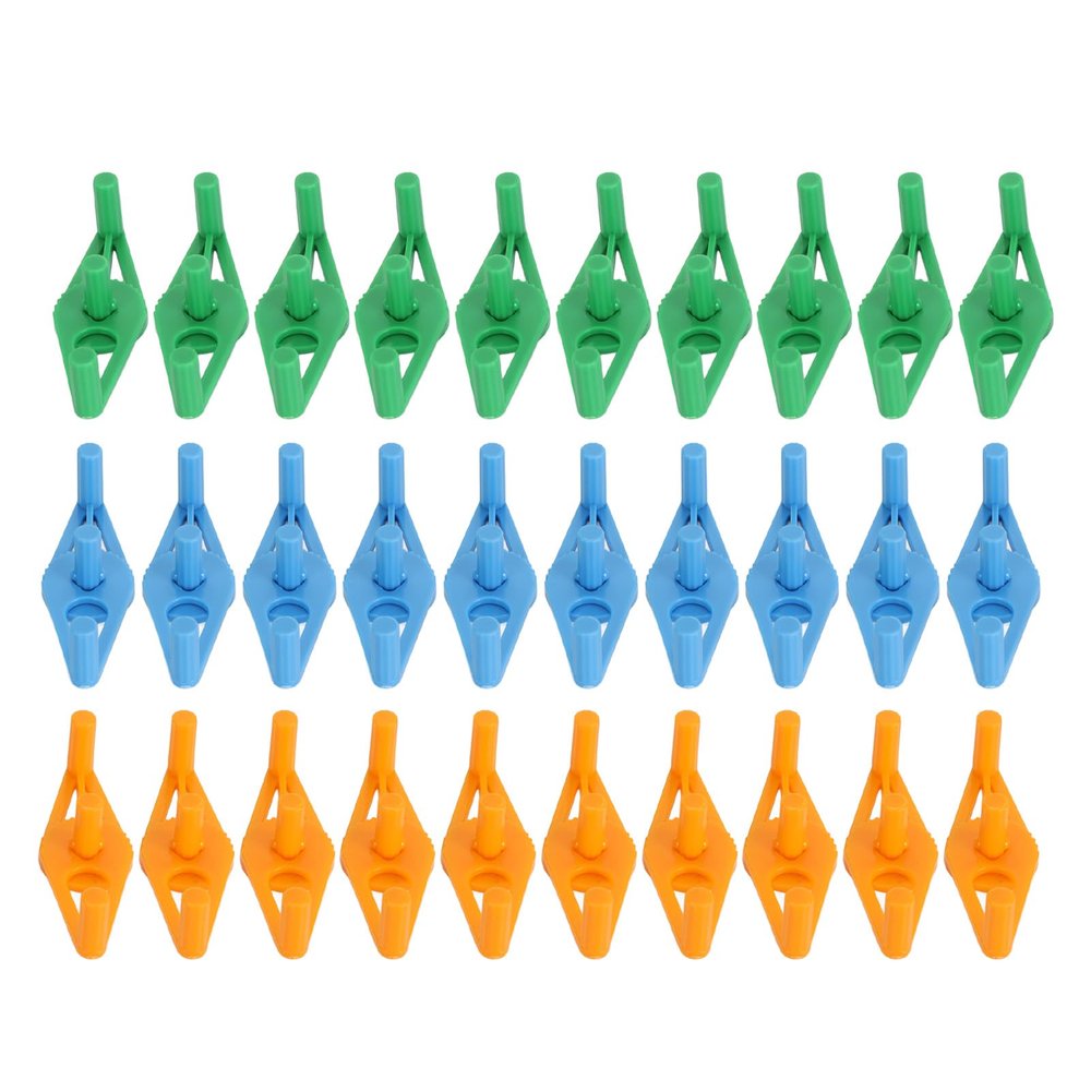 Fabater Adjustable Plant Training Clips, 30 Count, Durable Plastic