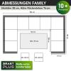 BRAST Family Garden Furniture Set, Up to 11 People, Multiple Colors view 4