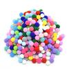HZLXF1 Pompom Balls, 15/20/25 mm, Red, 20 mm 50 pcs view 2