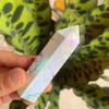 UYCUODLUY Natural Rainbow Fire Crystal Quartz Aura Stone Decoration, 8–10 cm view 1