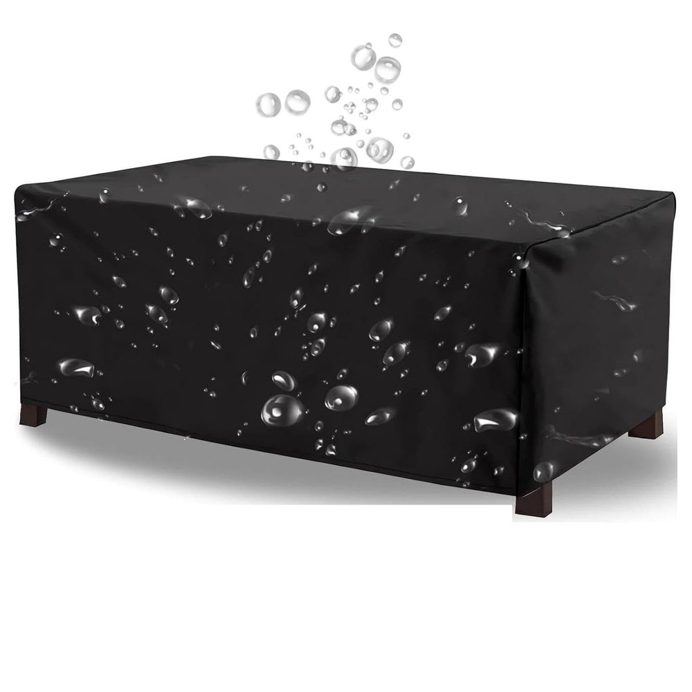 Outdoor Furniture Cover for Garden Table, 130 x 120 x 50 cm