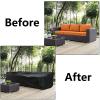 Outdoor Furniture Cover for Garden Table, 130 x 120 x 50 cm view 4
