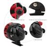 HERCHR Spincast Fishing Reel, 75 m/246.06 ft, 4.3:1 High-Speed Ratio, Aluminum Alloy, Red view 2