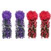 Denxahao Artificial Hanging Wisteria Flowers, 90 cm, 4-Piece Set, Style 6 view 1