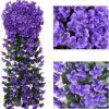 Denxahao Artificial Hanging Wisteria Flowers, 90 cm, 4-Piece Set, Style 6 view 2