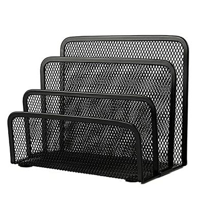 Ohsilv Desktop Mail and File Organizer, 3 Compartments