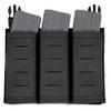 WARRIOR - A.S. Laser-Cut Detachable Triple SNAP MAG Panel (Black) view 1