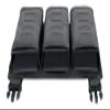 WARRIOR - A.S. Laser-Cut Detachable Triple SNAP MAG Panel (Black) view 3