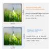 Fly Screen for Balcony Windows 95 x 175 cm, Washable Insect Screen, No Drilling Required, Black A view 4