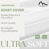 MOBEITI Chinese Floral Reversible Bedding Set, 200 x 200 cm, 3-Piece Microfiber Set view 3