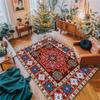 Retro Moroccan Boho Area Rug, Washable, Anti-Slip, 160 x 200 cm, Color 3 view 1
