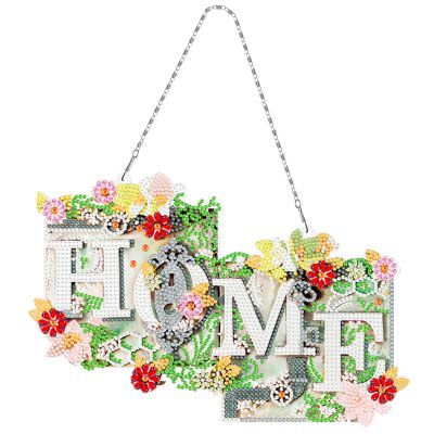 DIY Diamond Painting Pendant Set with Chains