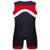 Yeahdor Men's Sleeveless Swimsuit, Zip-Up Diving Suit, Red, 3XL view 4