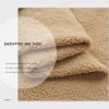 AITAF Sherpa Fleece Faux Fur Fabric, Soft and Plush, Camel, 50 x 160 cm view 4